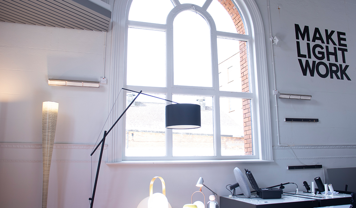 Herschel Advantage IR3 heaters installed in Lightsource showroom area