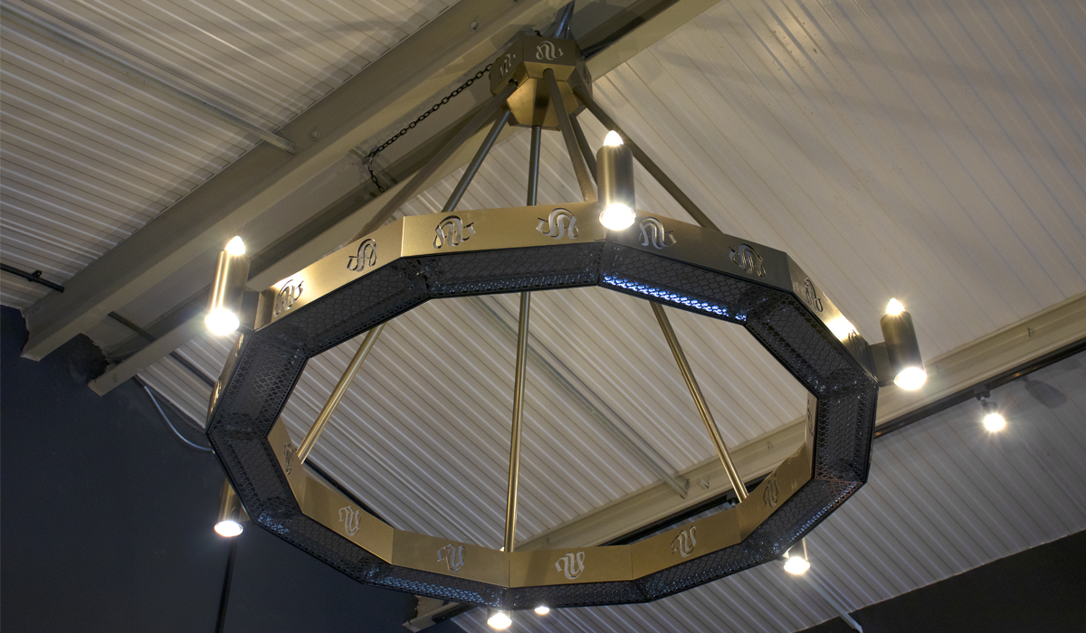 Herschel Halo installed in Stokeford Studios