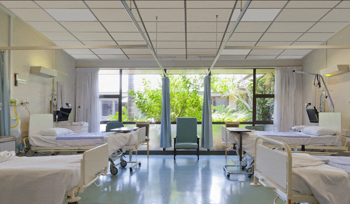 Hospital flexible installation options