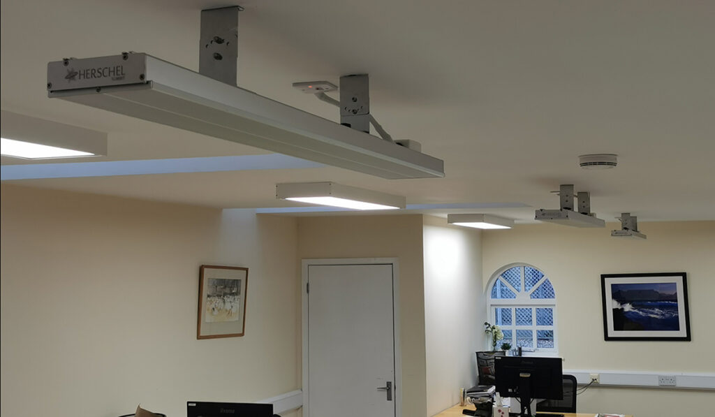 Summit White installed in Office