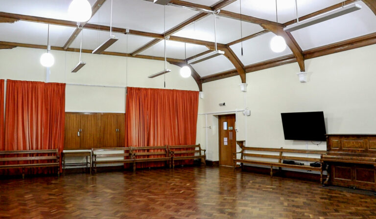 Meeting House Switches from Gas to Infrared Heating