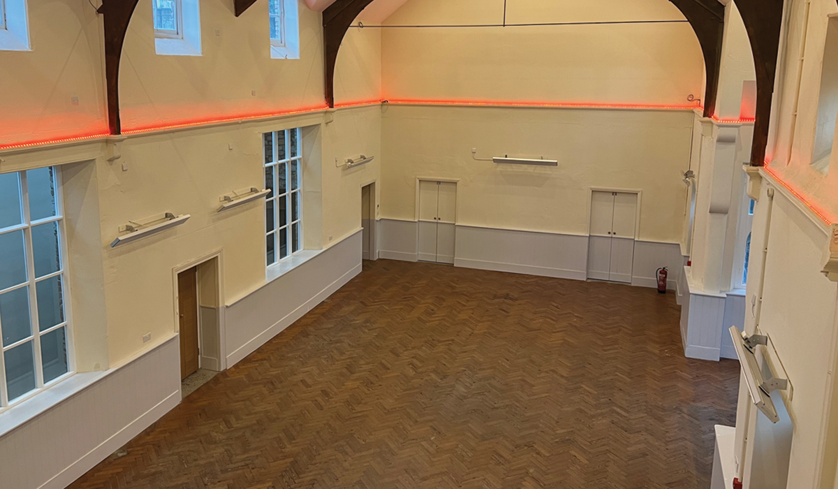 Henbury Village Hall Summit install