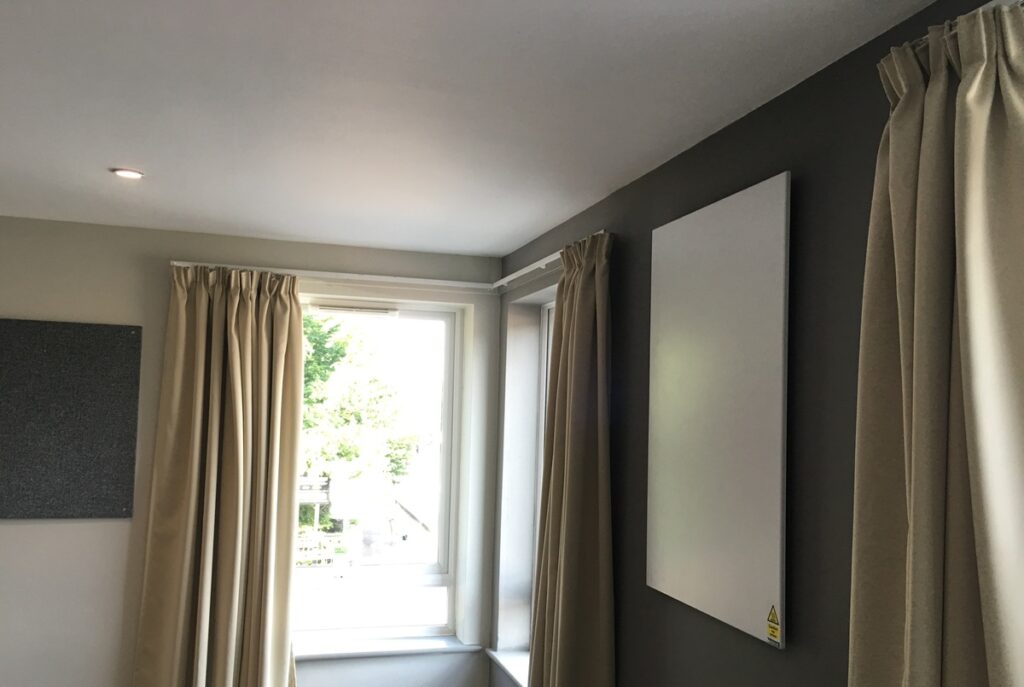 Infrared heating for student accommodation