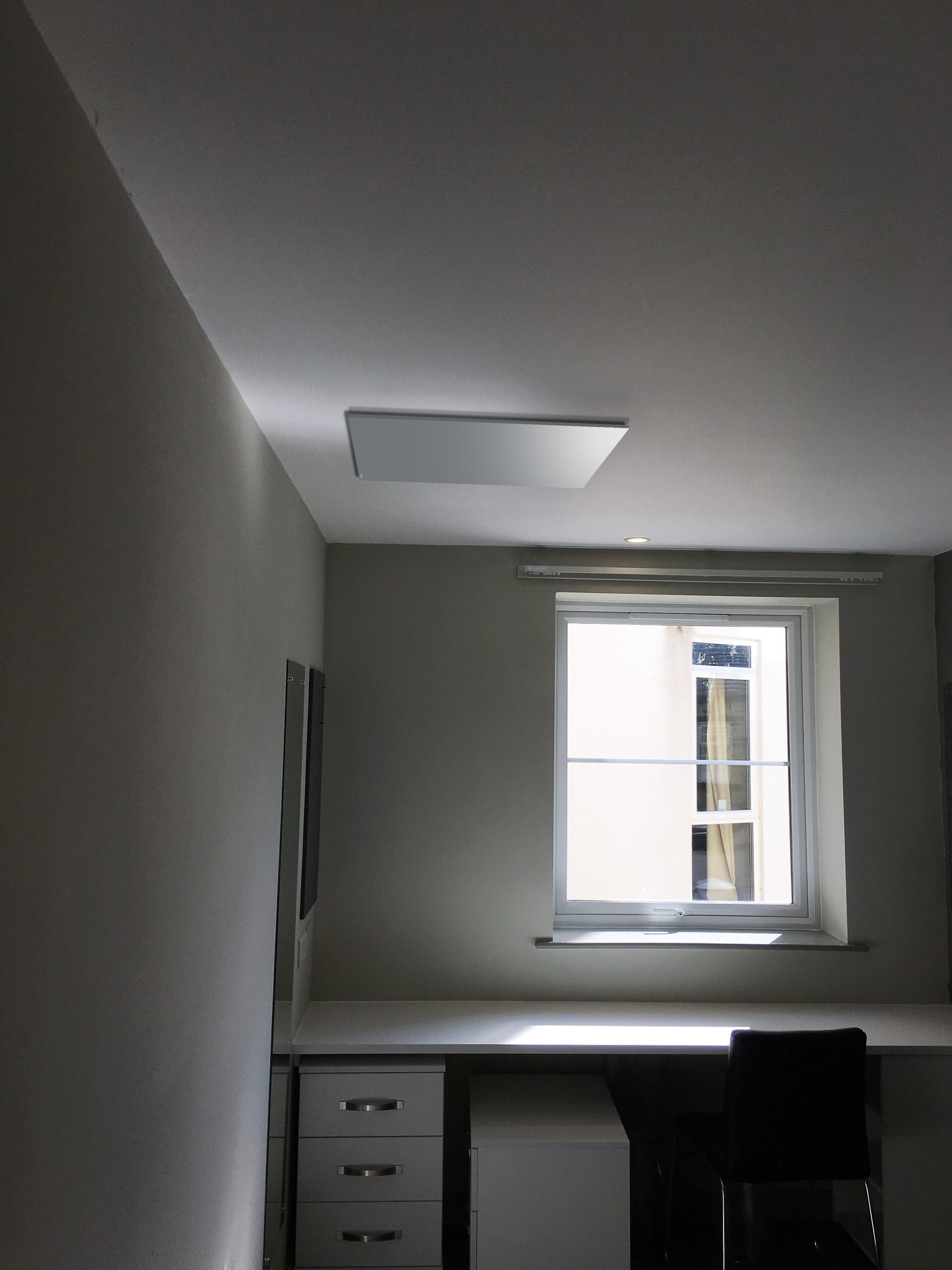 Comfort panel installed in student accommodation