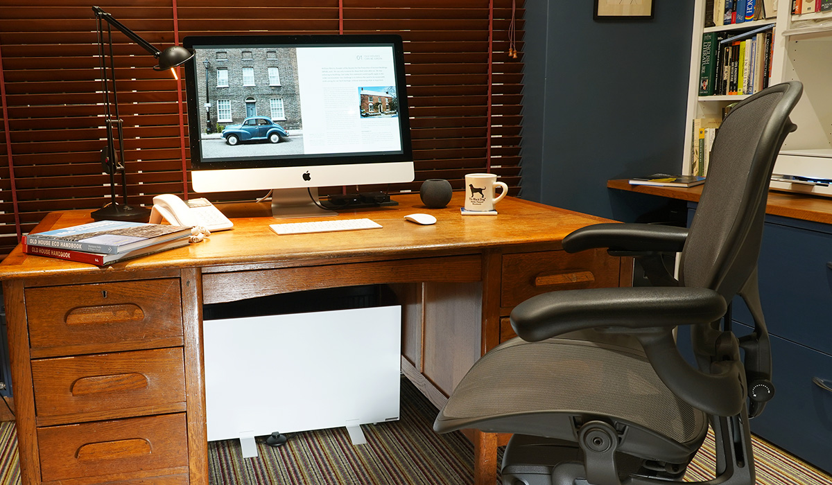 Under Desk heating for home offices