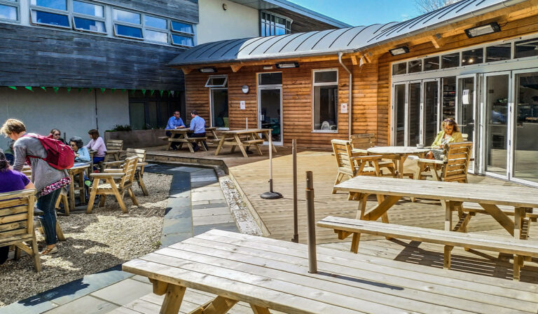 Heated School Terrace