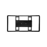 Krystal Low Profile Surface Mount Bracket - Black