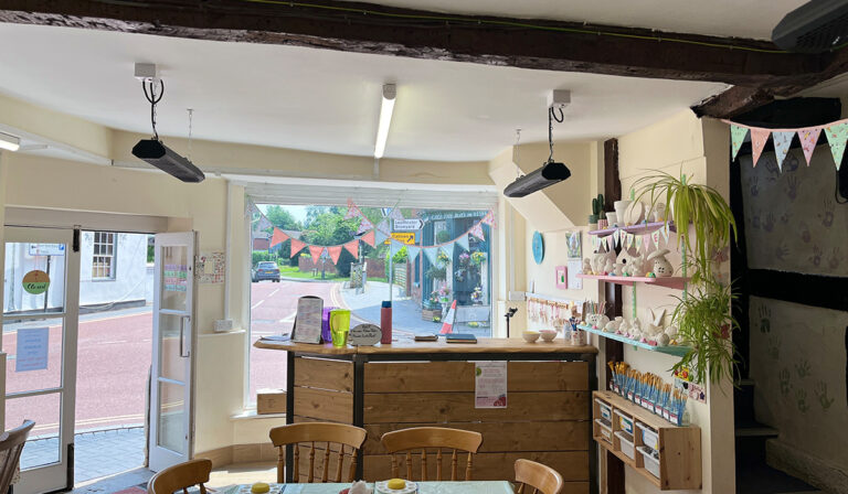 An Infrared Heating Solution for a Listed Pottery Studio