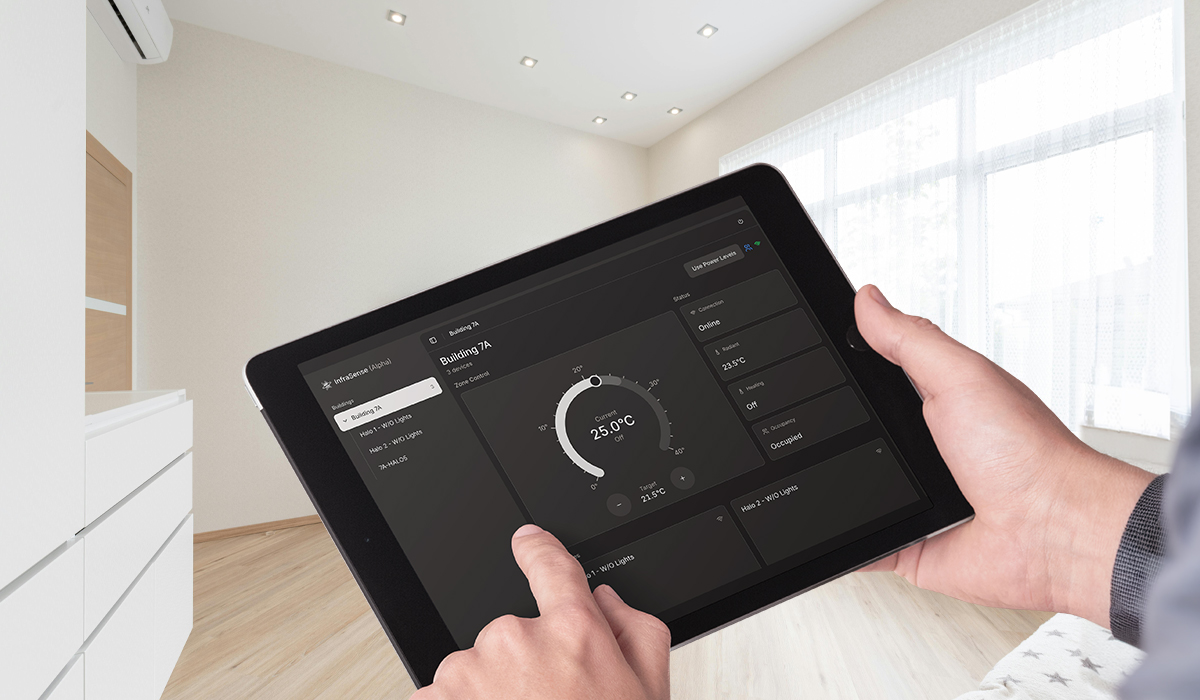 InfraSense app operating system