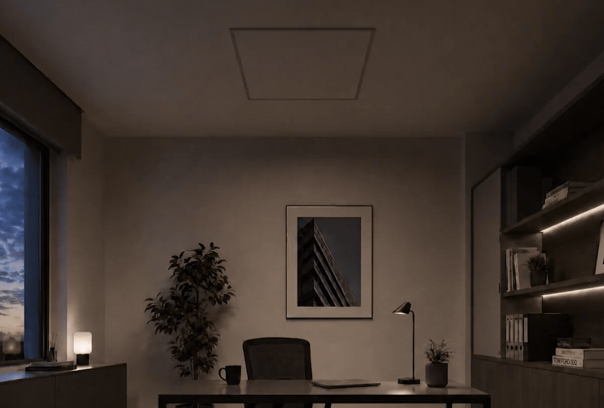 XLS LED Front Lit turning on and off in office