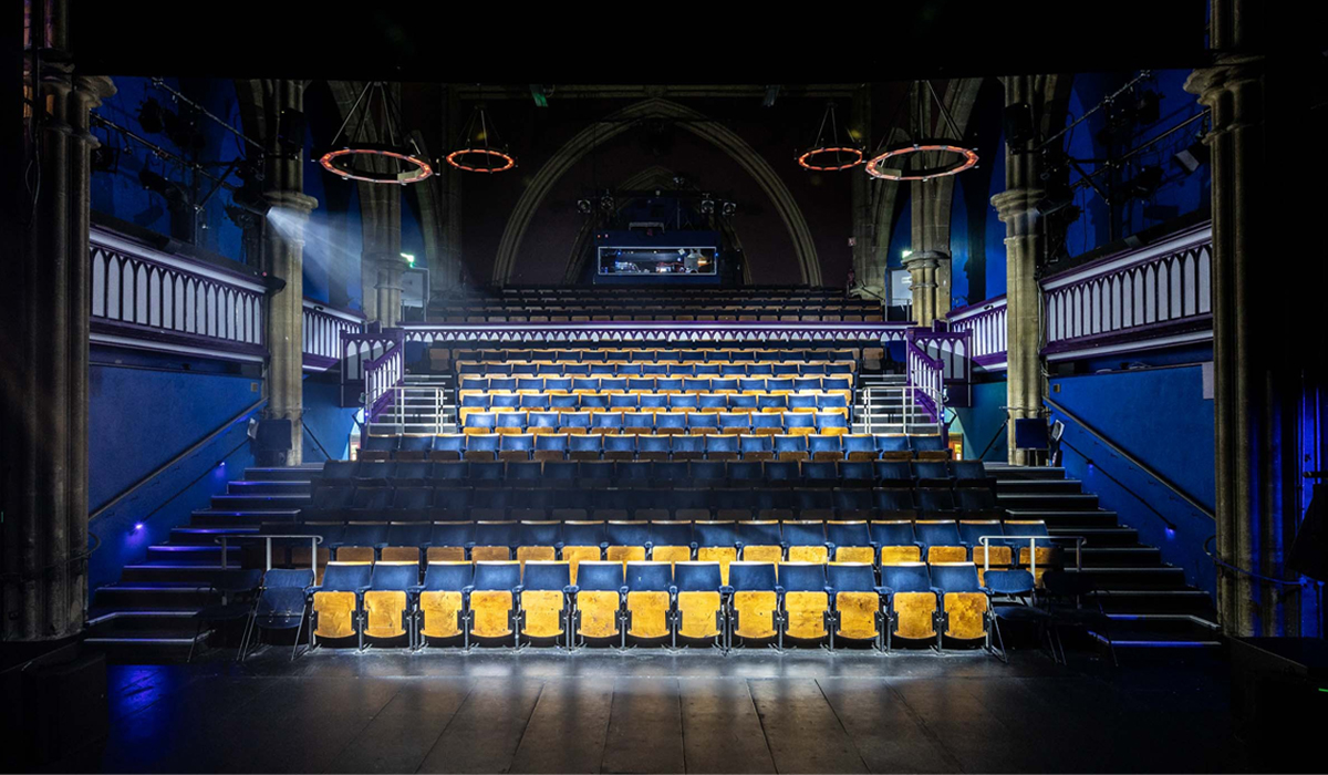 Trinity Theatre Halo Installation - John Knight Photography