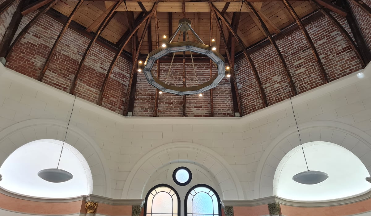 Church Infrared Heating System for The Old Century Chapel