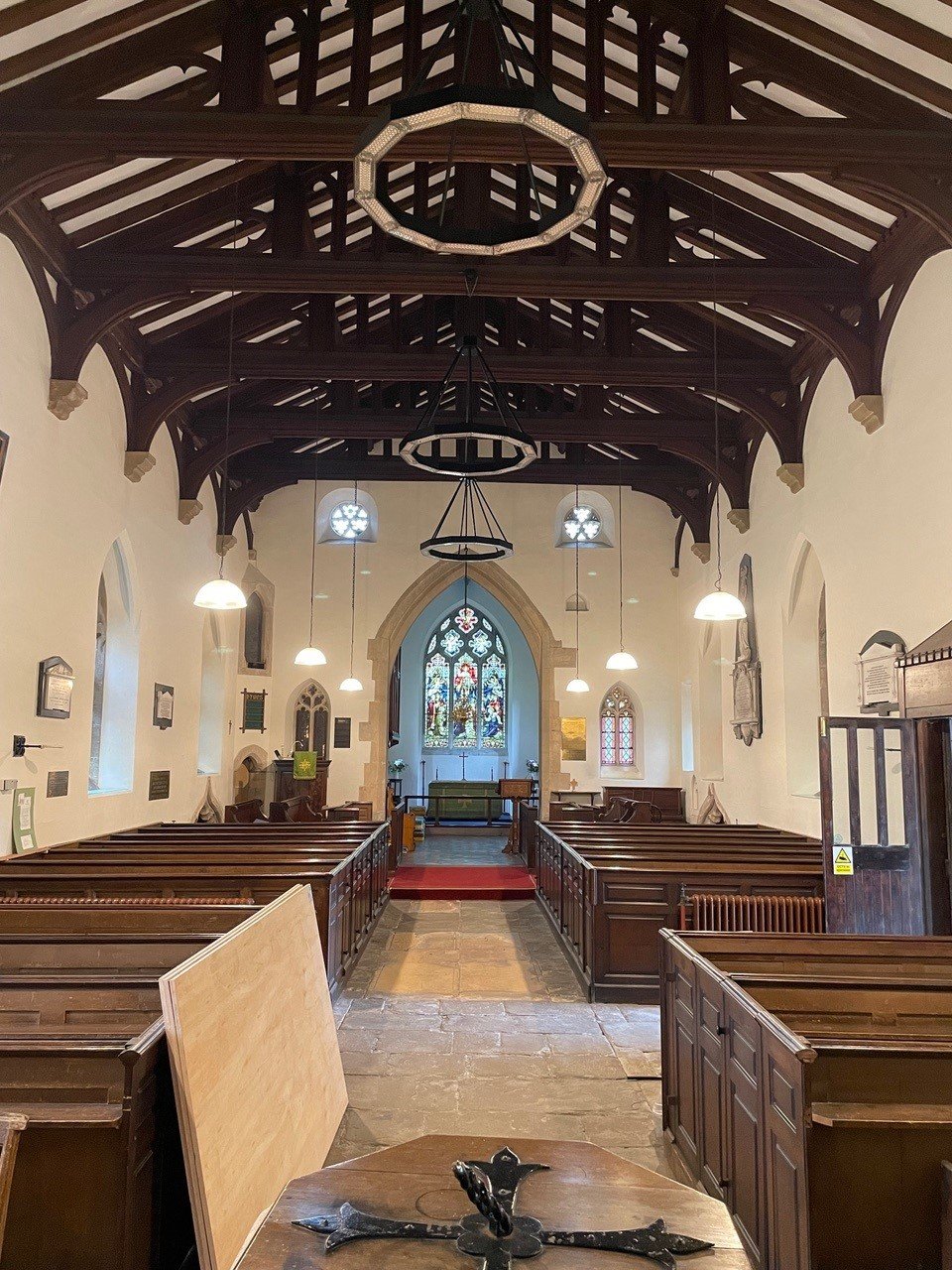 All Saints' Church heated by Herschel Halos