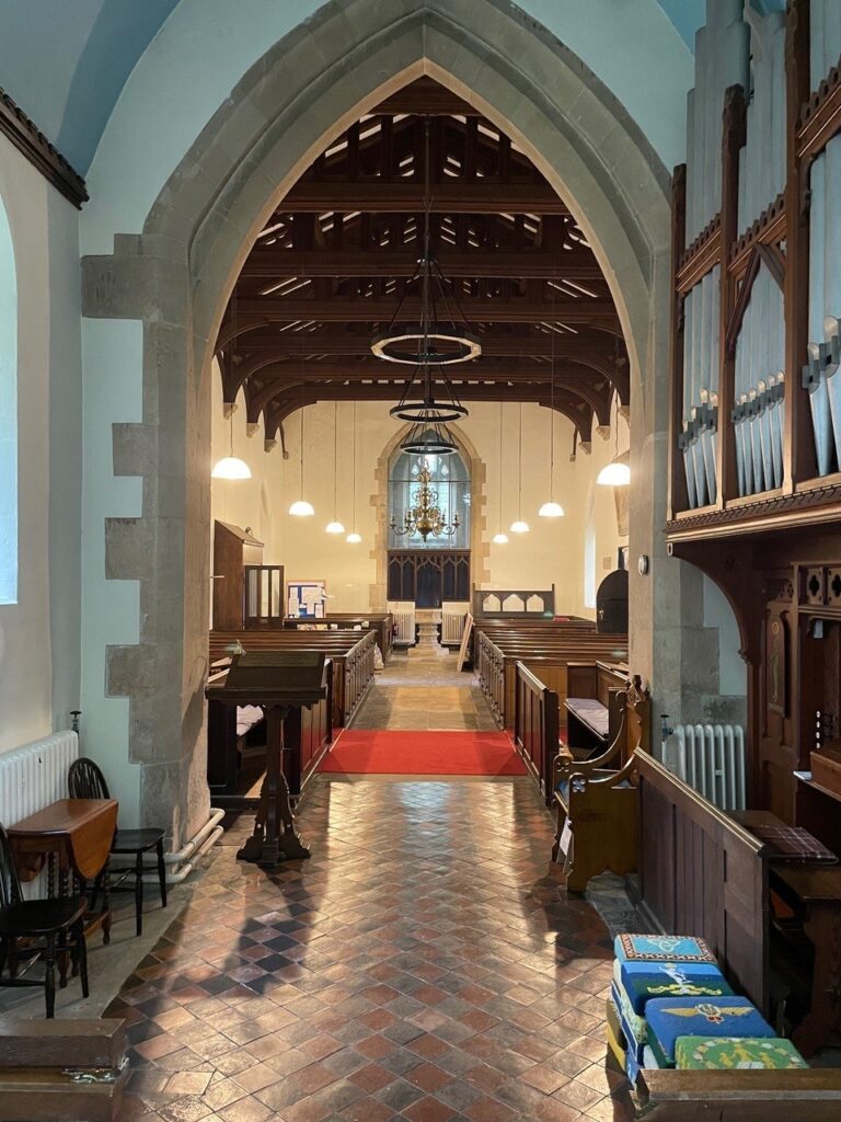All Saints’ Church, Stone, heated by Herschel Halos