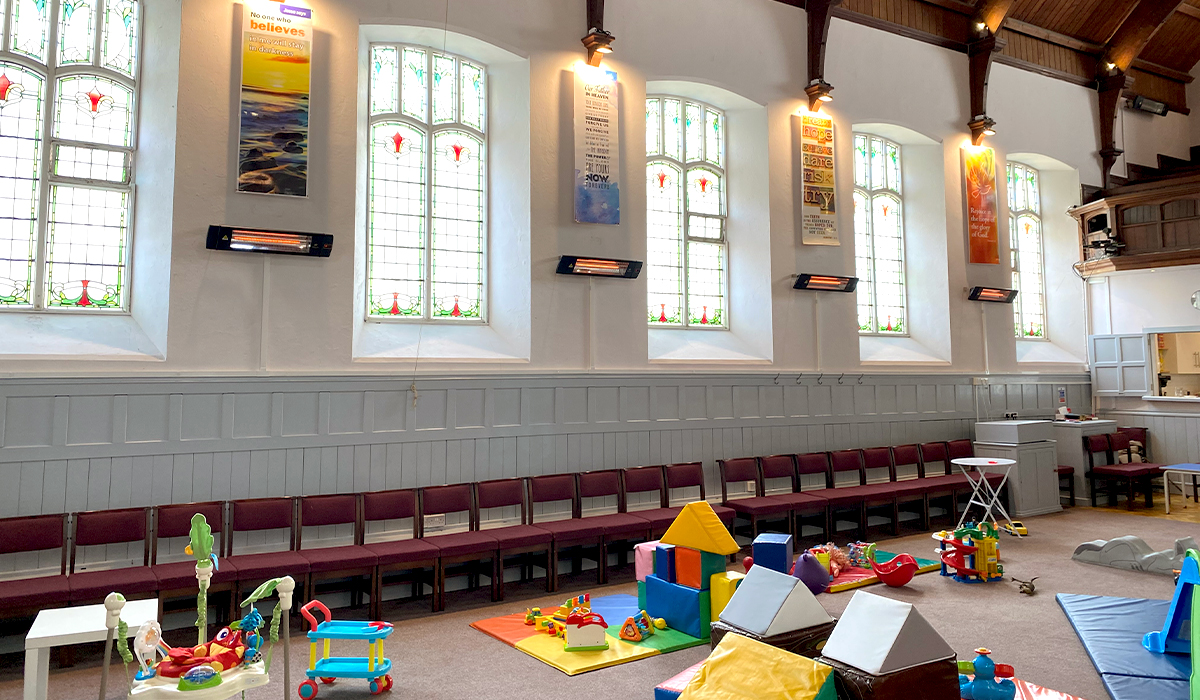 Effective Church heating provided by Herschel