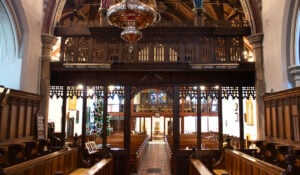 Halo Horizons installed in St James' Church Chancel