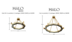 Halo Mini Size Comparison