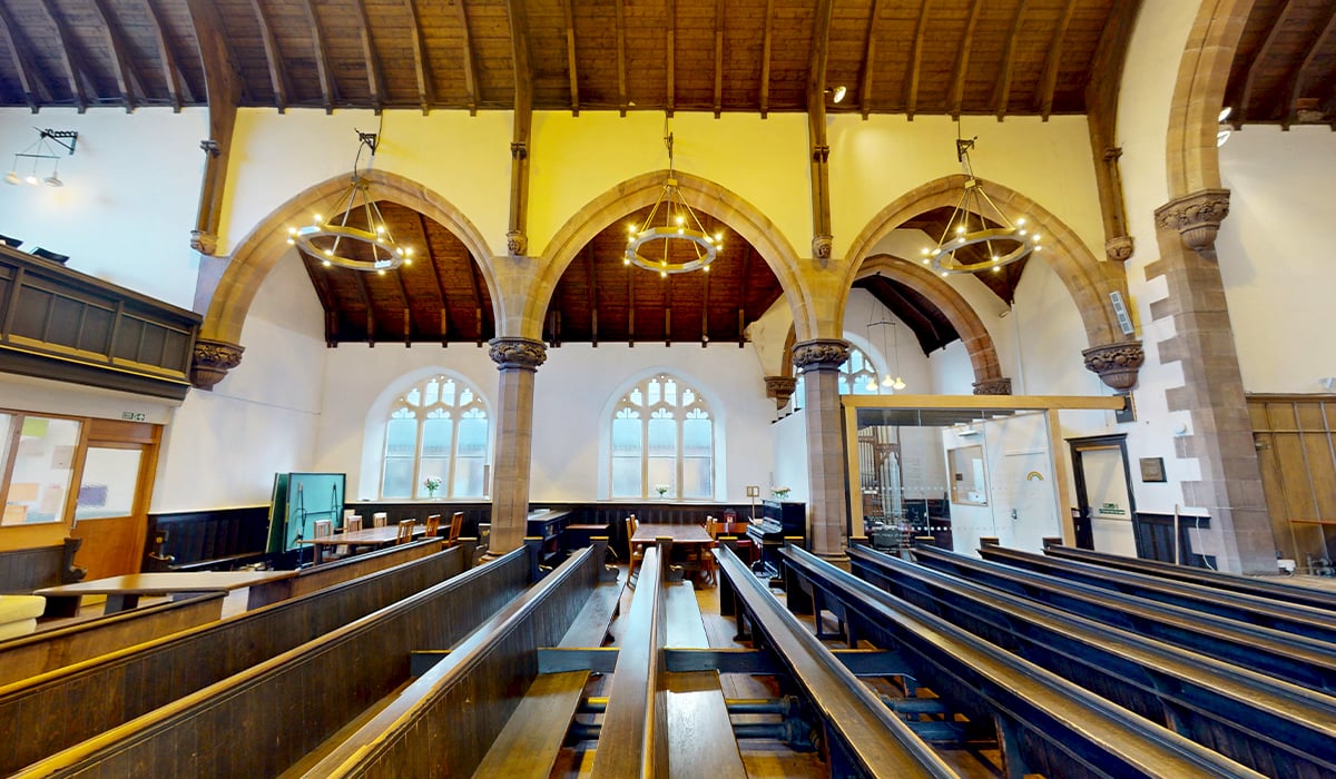 Halo heating St James in Falkirk