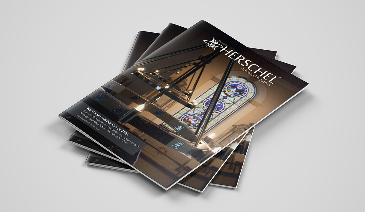 Herschel heritage brochure stack