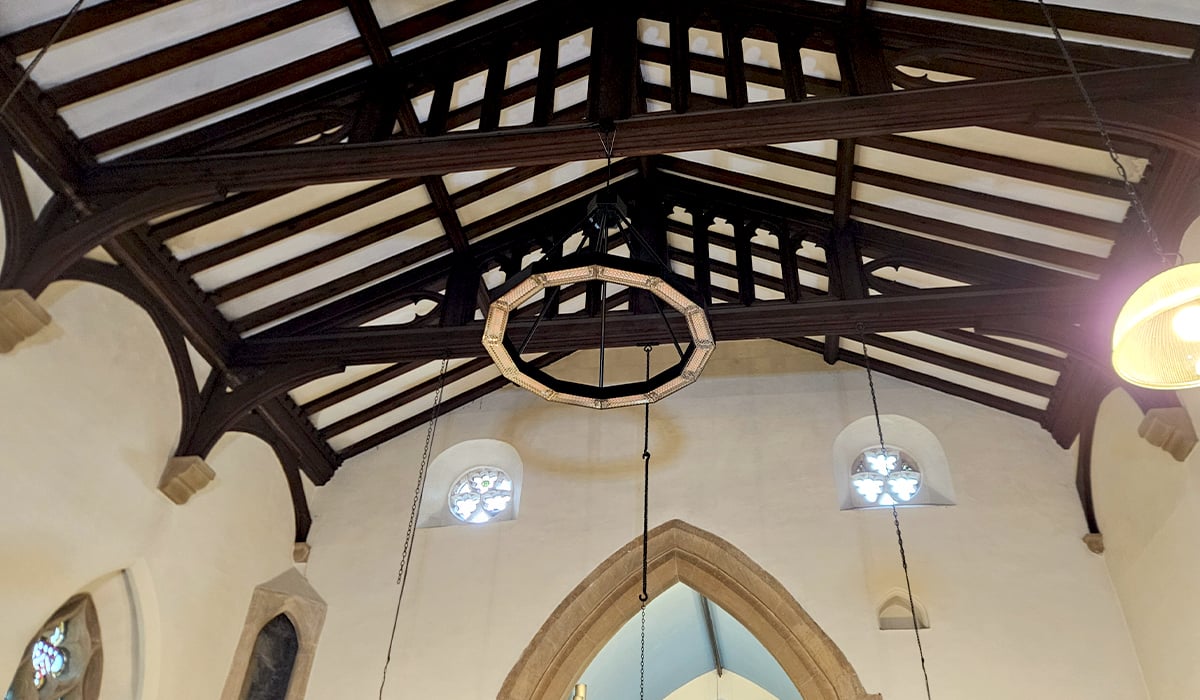 All Saints' Stone heated by Herschel Halos