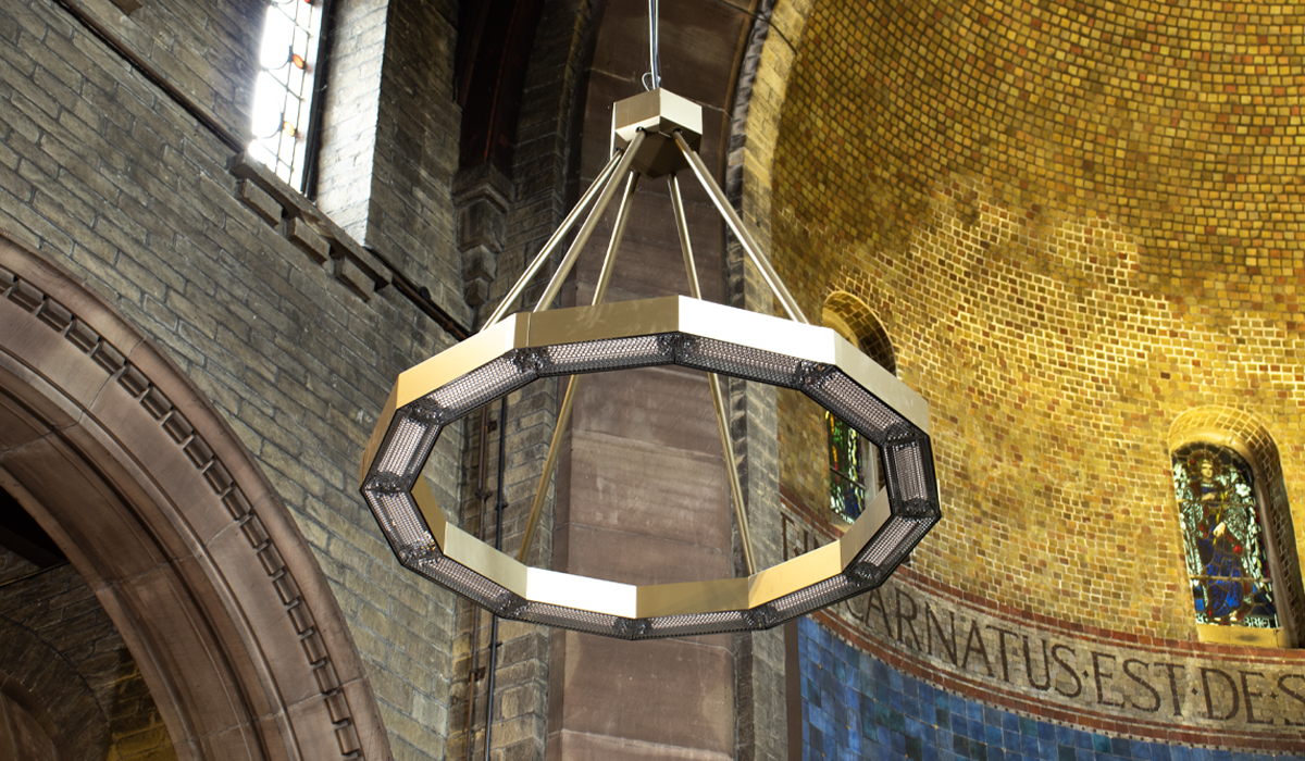 Halo heating St Chads Church