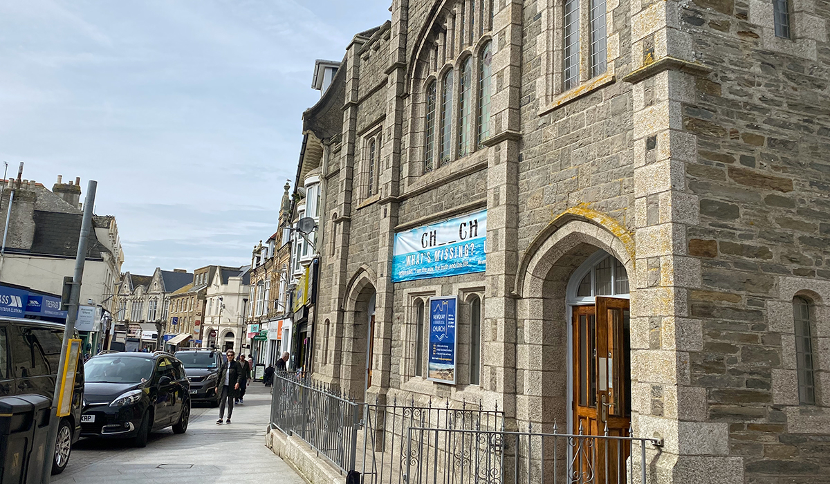 Newquay Evangelical Church installs Herschel heaters