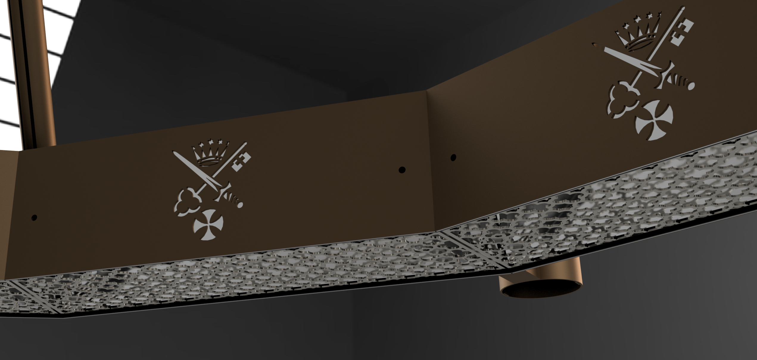 St Paul's Halo Custom Panel Design