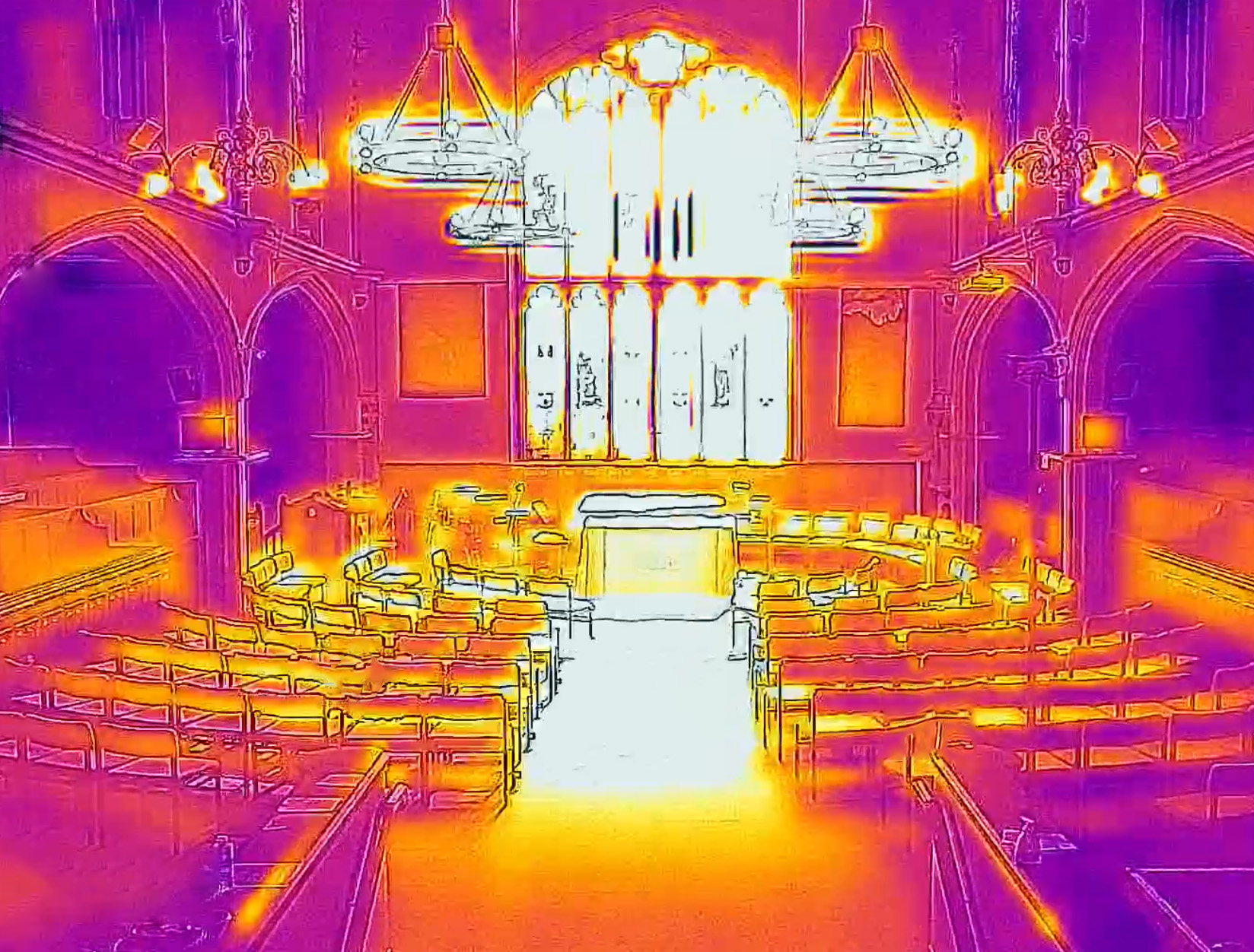 Halo heating effect at St Matthews