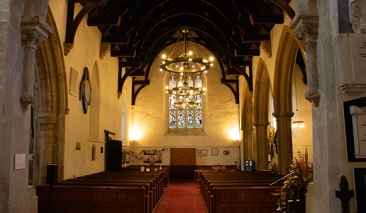 St Michael's Church, Winterbourne - Herschel Halo installation