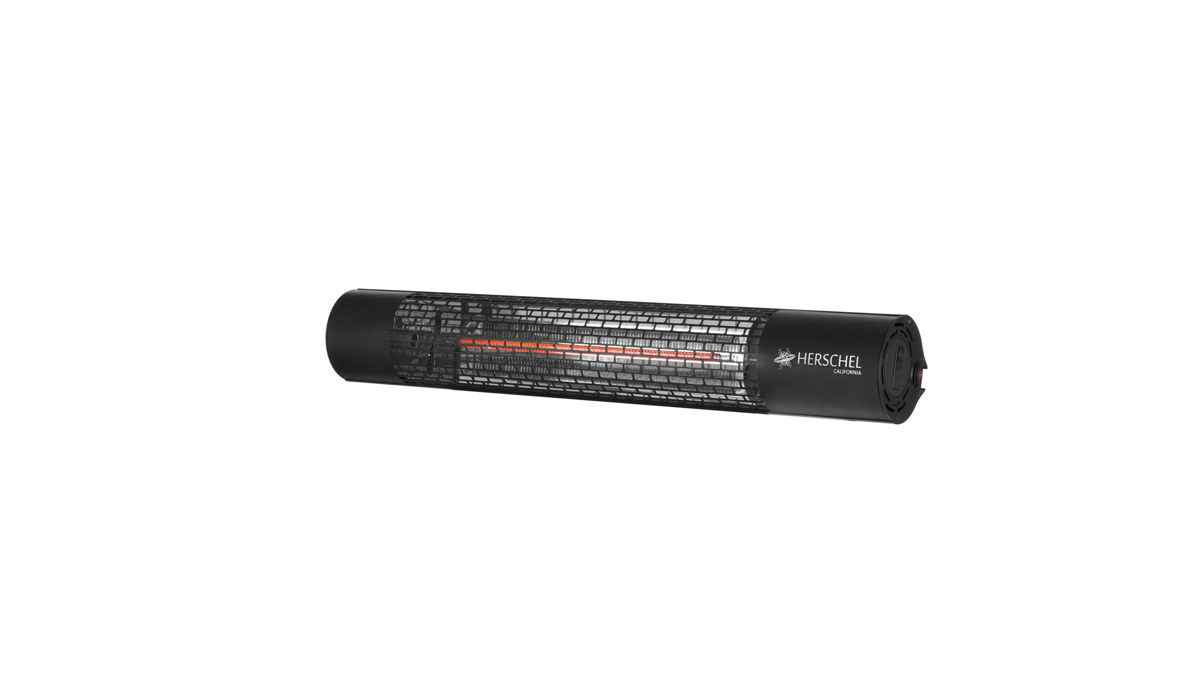 California Black electric patio heater