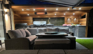 Herschel Colorado black electric patio heater
