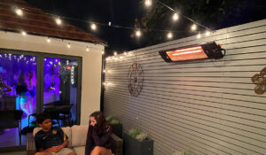 Herschel Colorado black electric patio heater