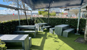 Herschel Miami outdoor heaters