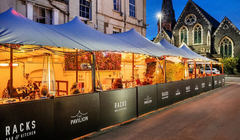 Creating Cosy Outdoor Bar Spaces at Racks
