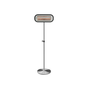 Miami Black with Stainless Steel Stand