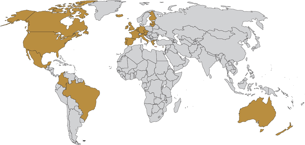 Herschel's global partners