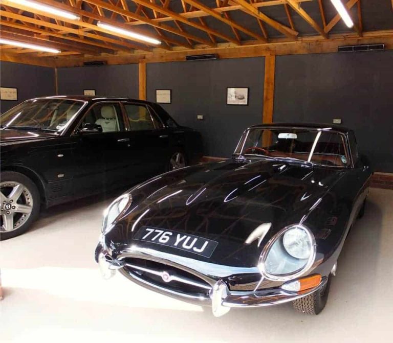 Classic car garage