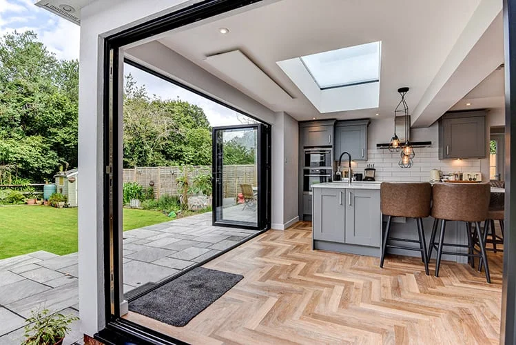 Herschel Inspire White in Kitchen Extension