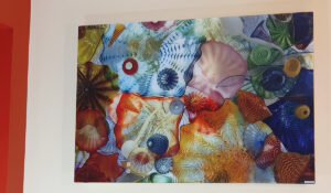Inspire Picture Panel featuring "Bridge of Glass" by Dale Chihuly