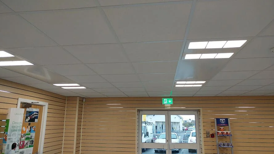 tradecounter ceiling tile heating