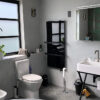 Bathroom with XLS Towel heater black
