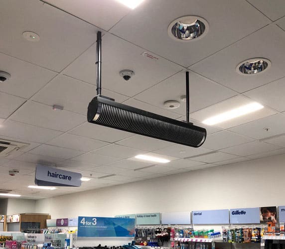 Herschel Aspect XL3 for shop heating