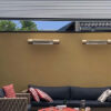 Herschel infrared california patio heaters in gold