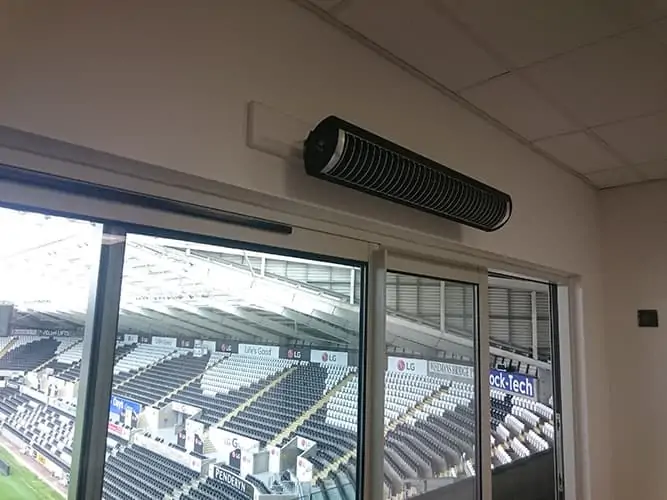 Aspect XL heating football stadium