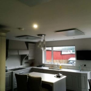 infrared heating for refurbishments