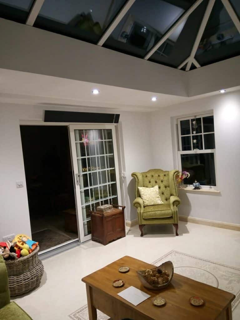 Herschel Summit heater for conservatories