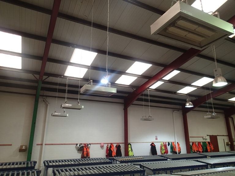Industrial Heaters for warehouses, garages, commercial units
