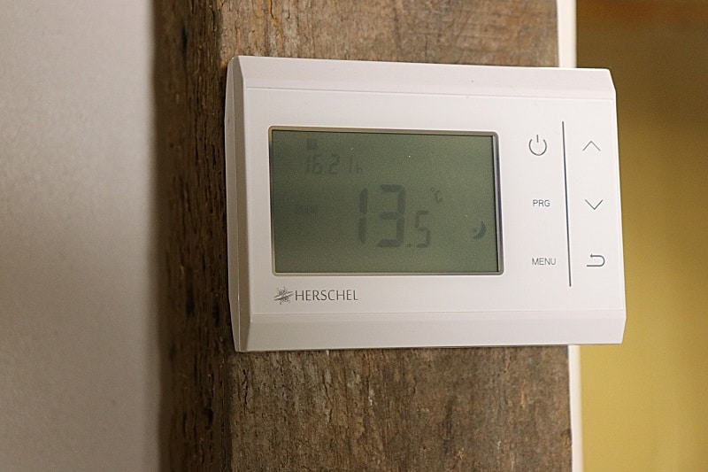 Herschel thermostat control