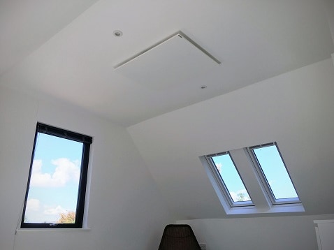 Herschel infrared panels are the ideal choice for home extensions