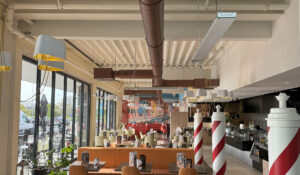 White Summit installed in an Ice Cream Shop